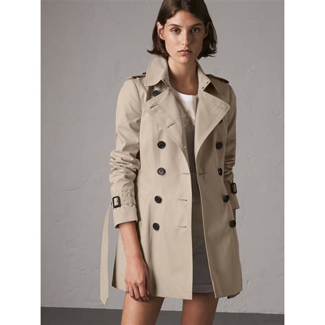 burberry trench coat shortening